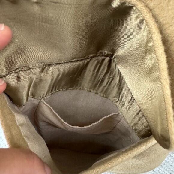 VTG Bill Blass Blazer Men M 100% Camel Hair Khaki Coat Jackets Lined 2 Button - Picture 14 of 16